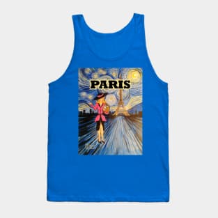 Paris Eiffel Tower Tank Top